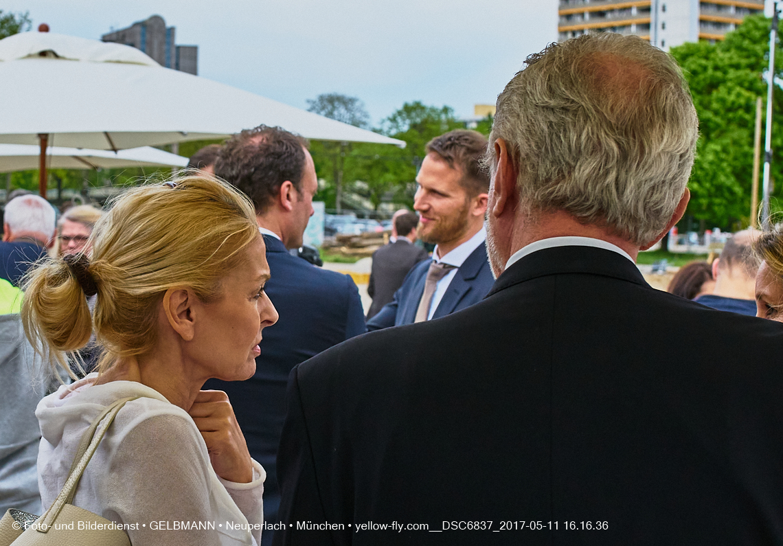 11. Mai 2017 - Grundsteinlegung für die LOGE und dem Kulturquadrat in Neuperlach